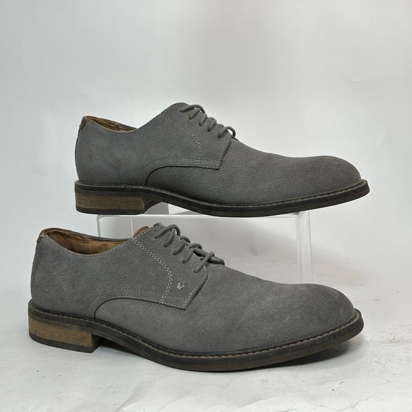 Vionic Graham Wingtip Oxford Gray Suede Comfort Dress Shoes Derby Size Mens 11.5 main image 8